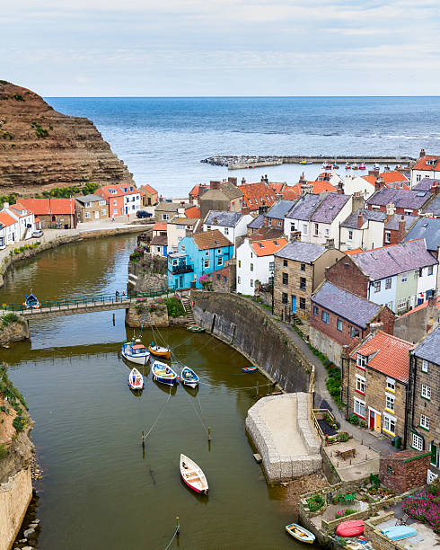 istock Staithes Yorkshire England UK 182256724