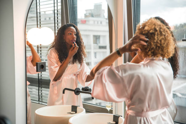 istock Diverse Friends Getting Ready for Bachelorette Fun 1822569025