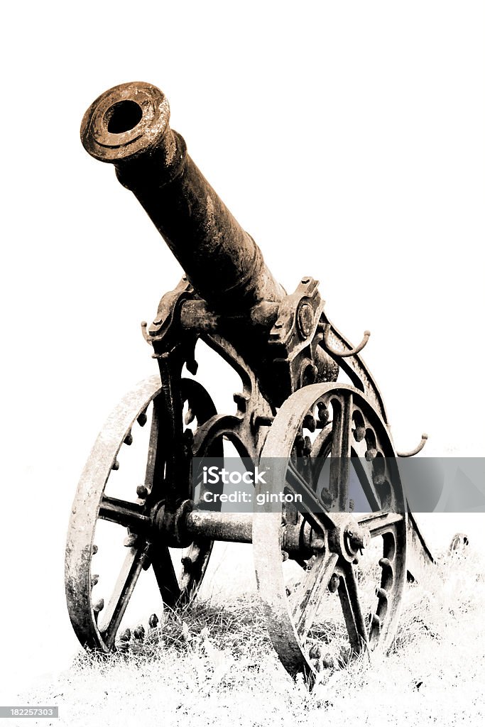 늙음 cannon - 로열티 프리 관-튜브 스톡 사진