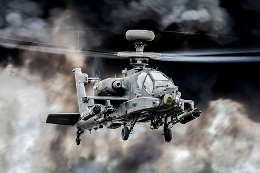 Apache helicopter