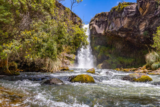 istock Waterfall born in the cotopaxi 1822609083