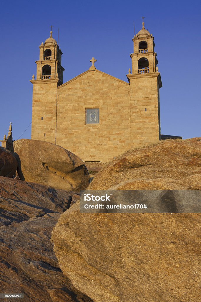 Hiszpania, Galicja, Muxia, Virxe de la Barca Sanctuary - Zbiór zdjęć royalty-free (Architektura)