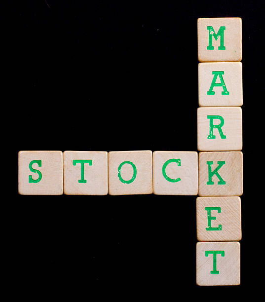 istock Letters on wooden blocks (stock, market) 182262145