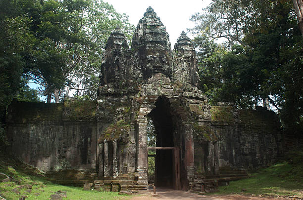 Gate of Angkor Thom. Angkor Wat. Cambodia