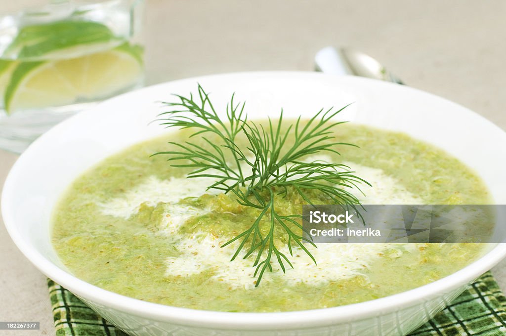 Sopa de brócolo - Royalty-free Alimentação Saudável Foto de stock