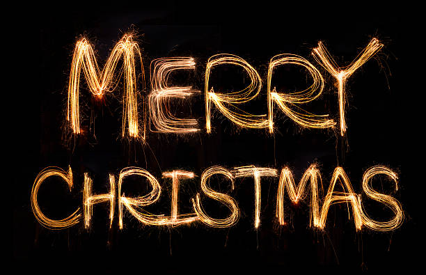 istock Merry christmas sparkler 182268137