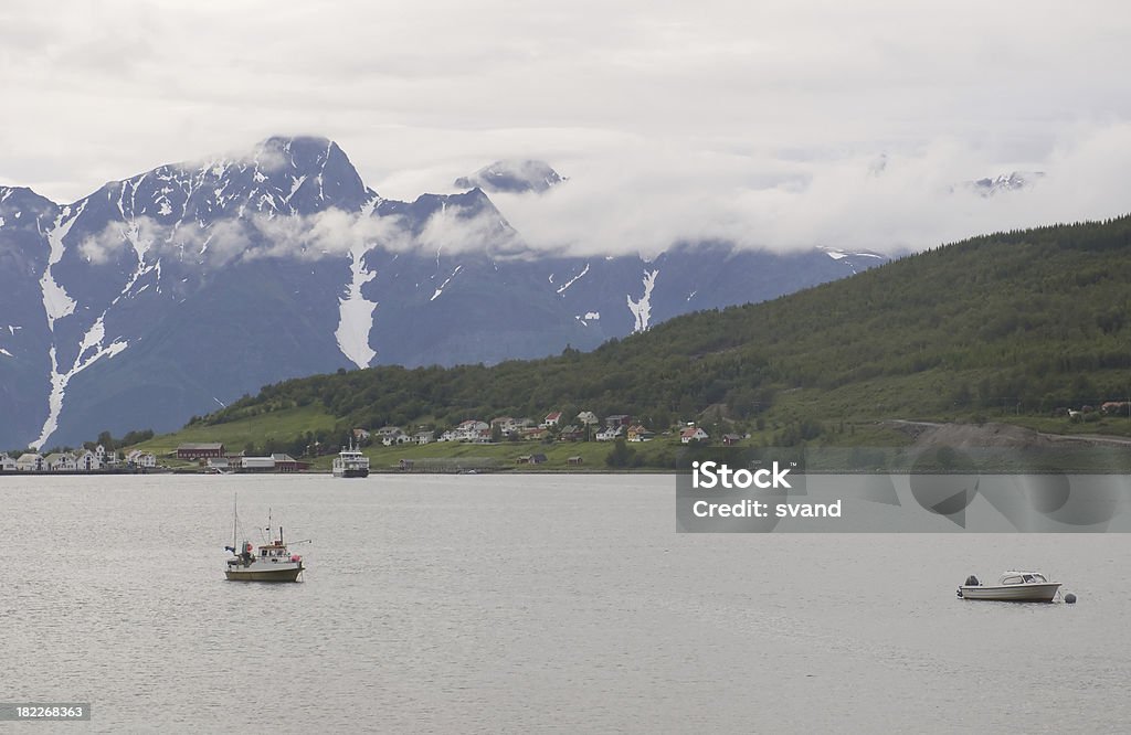 ノルウェーフィヨルドの風景 - ノルウェーのロイヤリティフリーストックフォト