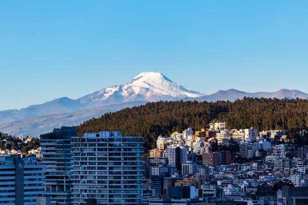 istock Quito and Cayambe volcano 1822689570