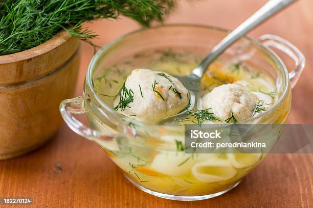 Sopa Com Meatballs - Fotografias de stock e mais imagens de Alho Francês - Alho Francês, Alimentação Saudável, Almoço