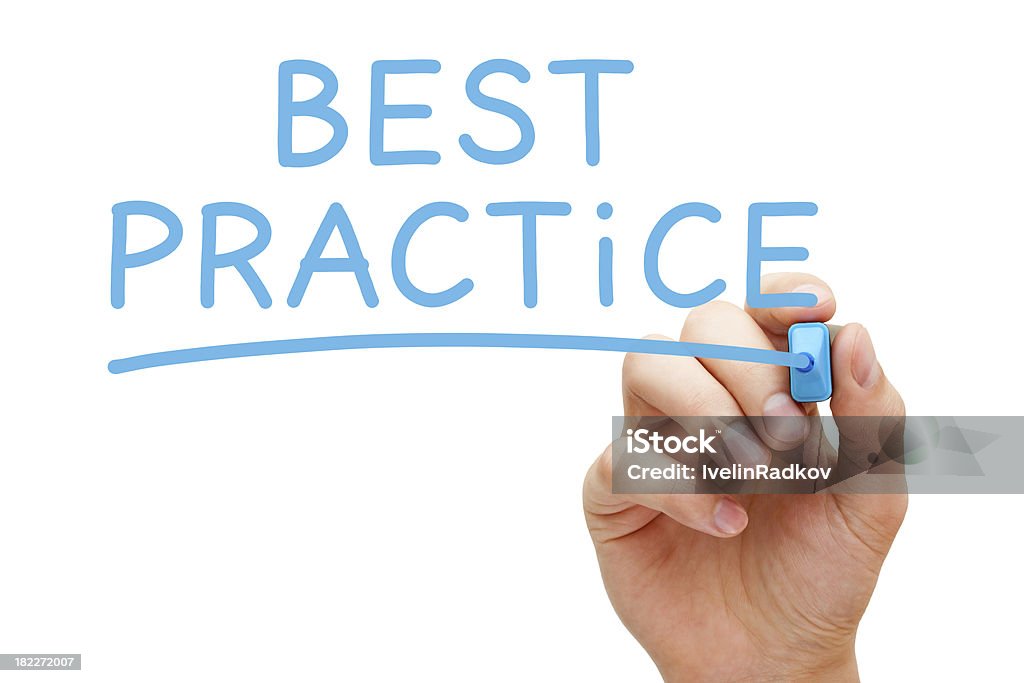 Best Practice - Lizenzfrei Best Practice - Phrase Stock-Foto