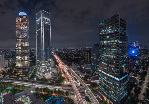 istock Jakarta Cityscape From Manhattan Hotel 1822728289