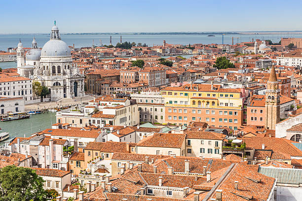 istock Grand Canal and Basilica on sunny day, Venice 182273256