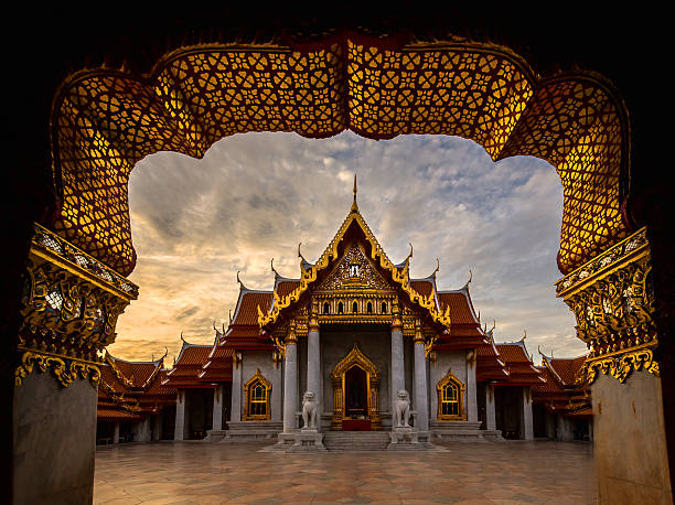 istock Marble Temple in Bangkok Thailand 182274063