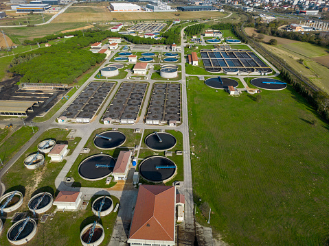 Cerkezkoy-Tekirdag Wastewater Treatment Plant, a project consisting of advanced filtration and disinfection plant, warehouses and pumping stations with advanced treatment technology.