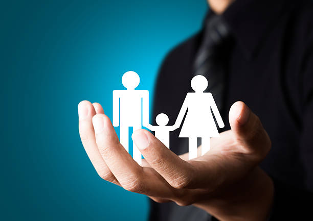 istock Family abstract in male hand 182278960