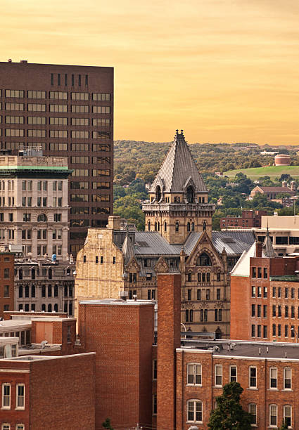 istock city in the early evening 182279451