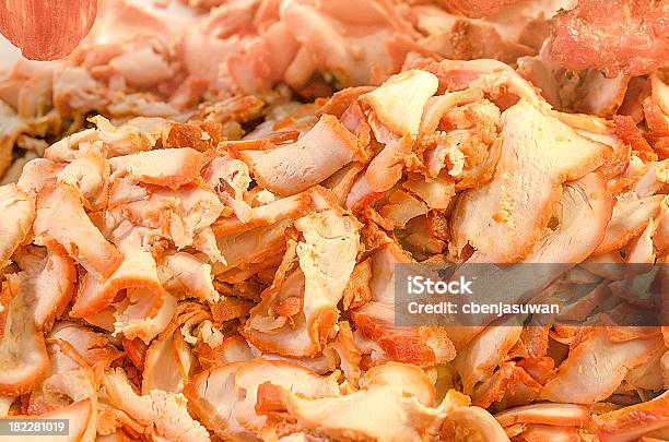 Roasted Red Pork Stock Photo - Download Image Now - Asia, Backgrounds, Chinese Food