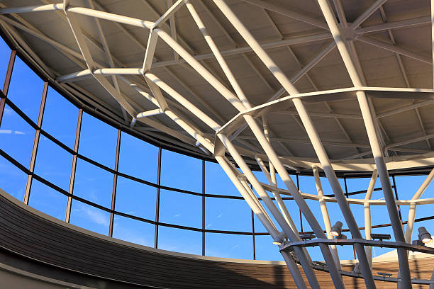 istock business interior window view of blue sky 182281960