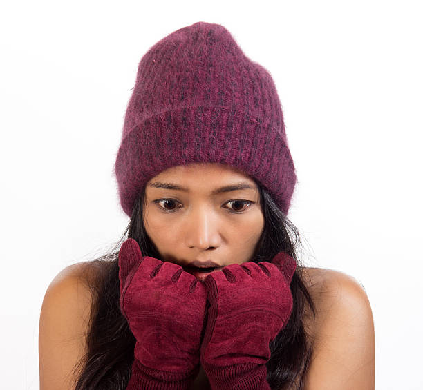 istock woman in a skull cap 182285456