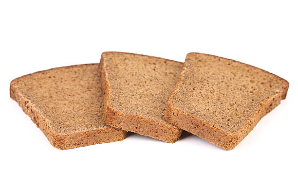 istock Slices of brown bread. 182285525