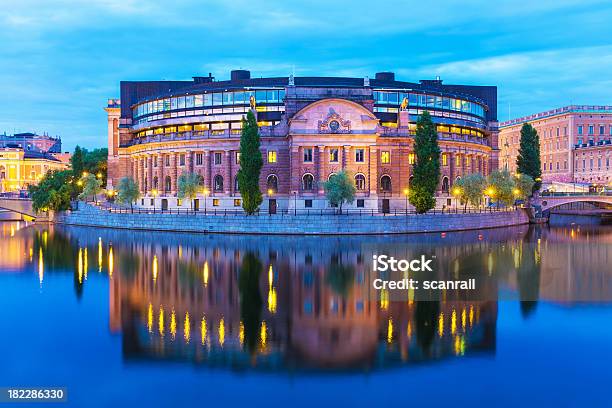 Parliament House In Stockholm Sweden Stock Photo - Download Image Now - Parliament House - Stockholm, Sweden, Stockholm