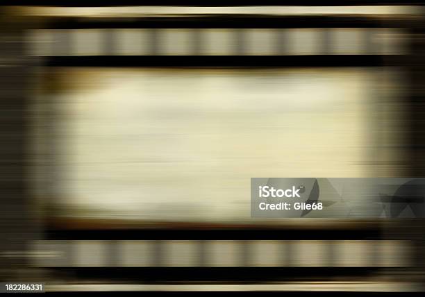 Film Strip On The Move Stock Photo - Download Image Now - Showing, Urgency, Border - Frame