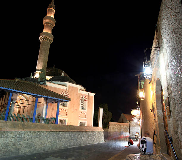 mesquita suleimans minarete - suleiman’s mosque - fotografias e filmes do acervo