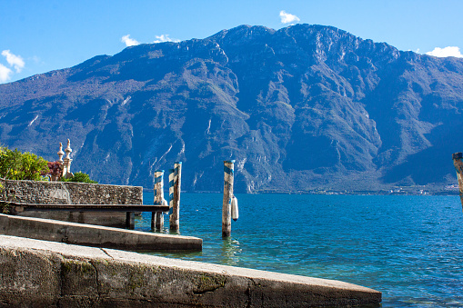 The town of Limone, Lake Garda