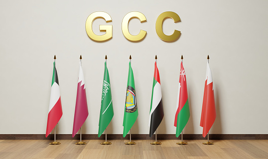 The Cooperation Council for the Arab States of the Gulf , also known as the Gulf Cooperation Council , is a regional, intergovernmental, political, and economic union comprising Bahrain, Kuwait, Oman, Qatar, Saudi Arabia, and the United Arab Emirates.