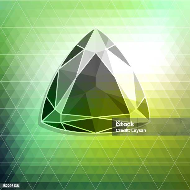 Abstract Diamond Background Stock Illustration - Download Image Now - Abstract, Backgrounds, Blue