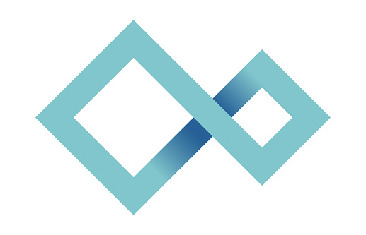 Inclustion Sign Infinity Loop Abstract Infinity Sign Infinity Loop Symbol In Flat Style With Shadows ...