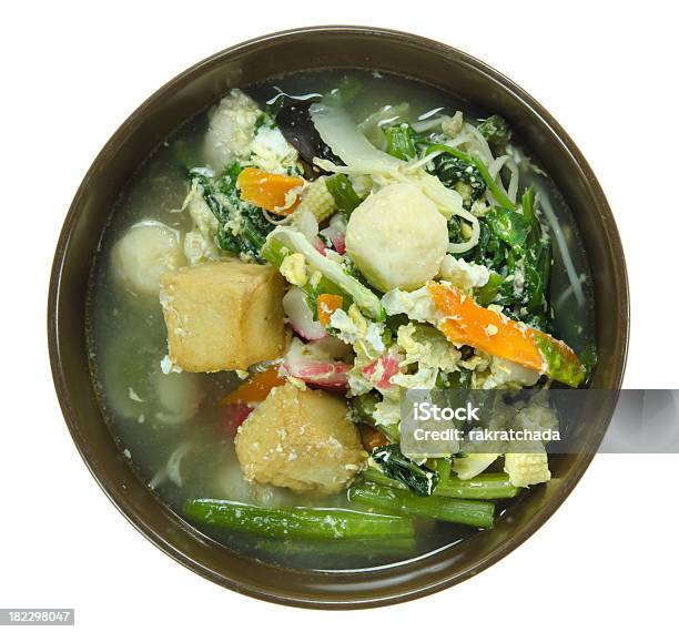 Sopa De Asiático - Fotografias de stock e mais imagens de Almôndegas - Almôndegas, Branco, Carne