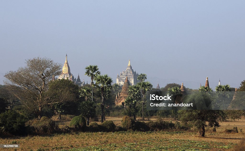 Berühmte Pagoden von Bagan " - Lizenzfrei Ananda-Tempel Stock-Foto