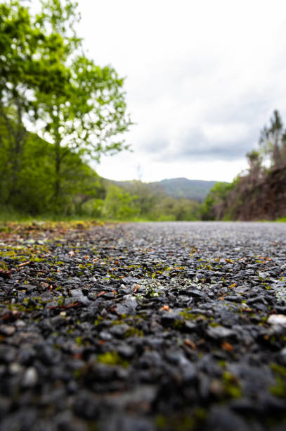 istock Mountain road as seen from the asphalt 1822991150