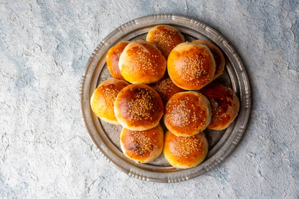 istock Traditional delicious handmade Turkish pastry cheese pastry (Turkish name; pogaca) 1823004522