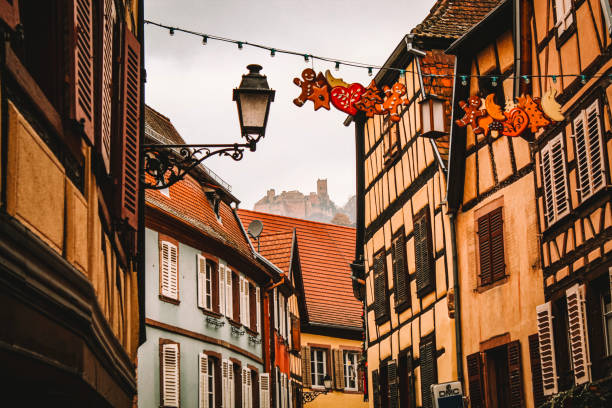 istock Christmas decoration in Ribeauville 1823006345