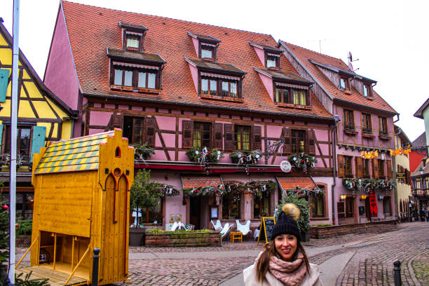 istock In a square of Ribeauville 1823006869