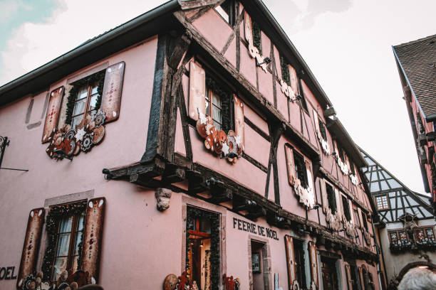 istock Houses in Riquewihr 1823010675