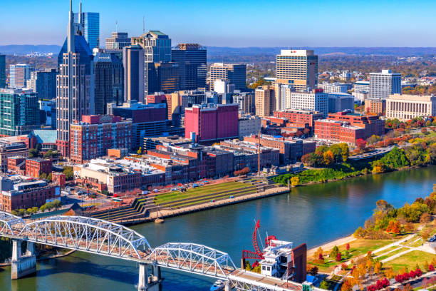 istock Nashville Cityscape Aerial 1823025909