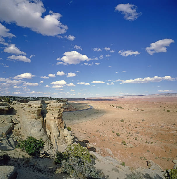 istock Road in desert, Utah 182304538
