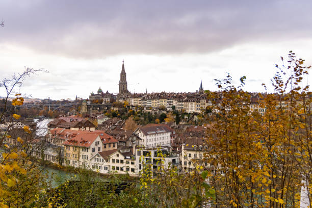 istock Bern old town in Switzerland, Autumn 1823063146