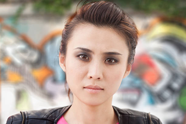 istock Young Woman with Smoky Eyes 182311929