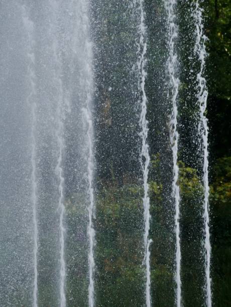 fountain in planten un blomen - blomen imagens e fotografias de stock