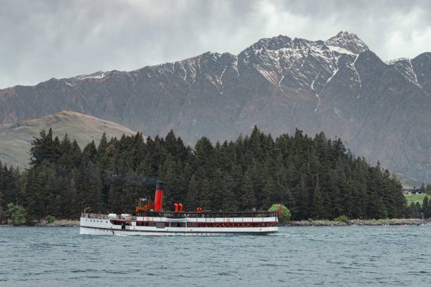istock Boat in Queenstown 1823363310
