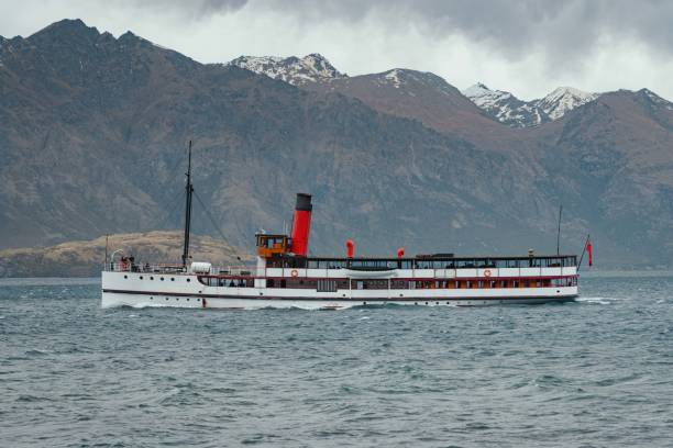 istock Boat in Queenstown 1823363311
