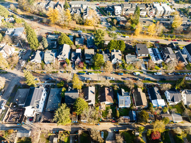 istock Solar Panels On City Houses 1823372787