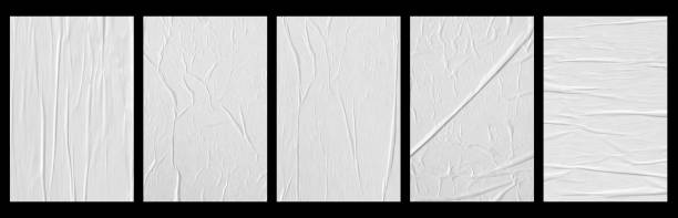 istock White blank crumpled and creased paper poster texture background 1823393595