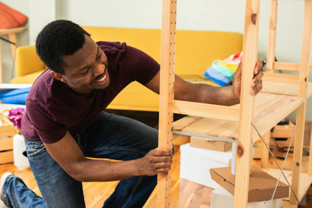 istock Happy African man moving in 1823398015