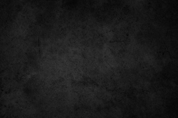 istock Black dark concrete wall background. Pattern board cement texture grunge dirty scratched for show anthracite promote product urban floor and abstract paper design element decor. Blackboard blank. 1823400195