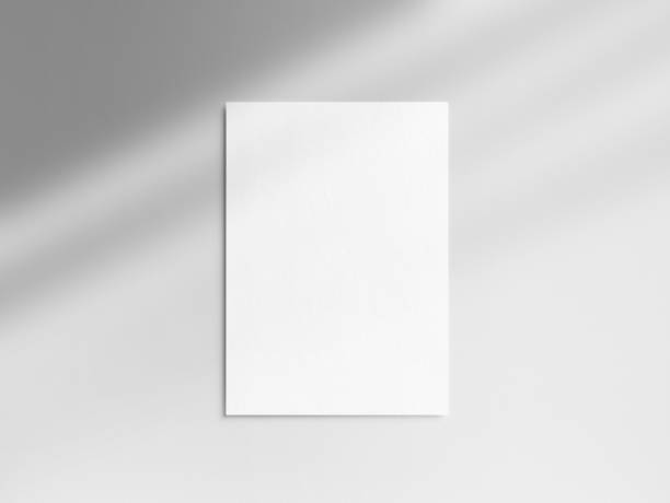 istock Blank vertical 5x7, A4 paper mockup 1823433777